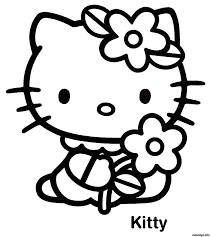 Coloriage Dessin Hello Kitty 89 Dessin Hello Kitty à imprimer