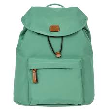 Bric S X Travel Nylon And Leather Medium Light Backpack Brics