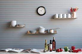 Maybe you would like to learn more about one of these? Stainless Steel Wall Mount Commercial And Home Use Premium Quality 15 Inch Kitchen Floating Shelves Set Of 2 Silver Amazon Co Uk Home Kitchen