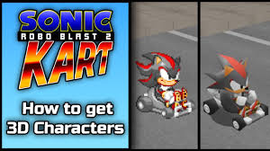 Thexvid.com/video/_75w7jvh0gy/video.html thumbnail models he is playing sonic mania on ios, and he does not want to reveal it until the official announcement comes out from sonic team, maybe. Sonic Robo Blast 2 Kart How To Get 3d Characters Youtube