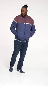 D555 Cory sweat-vest in rood