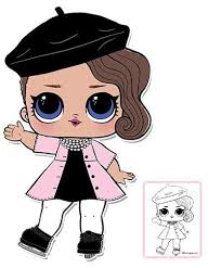 Lol doll coloring pages are so much fun to collect and color. Lol Surprise Doll Coloring Pages Page 6 Color Your Favorite Lol Surprise Doll Cizimler Lol Barbie Bebekler