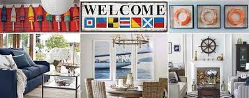 The nautical theme is actually a very broad category, and which theme you choose depends greatly on the space you're decorating. Nautical Decor Ideas Interior Design Elements Coastal Decor Ideas Interior Design Diy Shopping