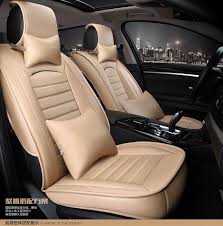 Brand Black Brown Pu Leather Car Seat Cover Front And Back Complete Set For Ford Focus Fiesta Fusion Kuga E Leather Car Seat Covers Leather Car Seats Car Seats