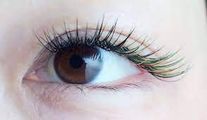 まつげエクステ color おしゃれまとめの人気アイデア pinterest malena カラー マツエク まつげエクステ デザイン まつげ