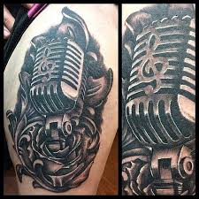 Published on april 4, 2016, under tattoos. Vintage Microphone Tattoo Microphone Tattoo Music Tattoos Best Sleeve Tattoos