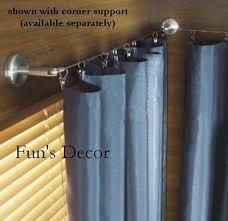 This Would Be Nice In The Bay Window New Ikea Dignitet Curtain Wire System With 24 Clips Window Bathroom Multipu Curtain Wire Curtains Ikea Curtain Wire