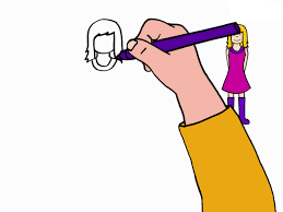 Au final, la licorne est mignonne facile à dessiner. Apprendre A Dessiner Une Petite Fille En 3 Etapes