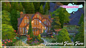 Rare opportunity close to downtown sugar hill and sims lake park! Mod The Sims Glimmerbrook Family Farm No Cc Family Farm Farm Sims 4 Houses