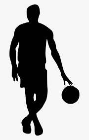Abstract silhouettes of a nba basketball player. Basketball Player Silhouette Png 480x894 Png Download Pngkit