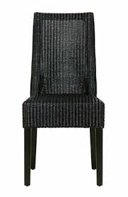 Lloyd Loom Dining Chair Black 293 00 Hicks And Hicks Chair Dining Chairs Rattan Stool