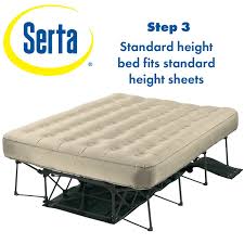 Amazon Com Serta Ez Air Mattress With Never Flat Pump Bedding Bath Air Sofa Bed Mattress Mattress Sofa