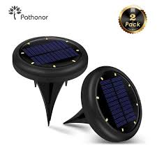 2 Pack Solar Ground Lights 8 Led Lights Waterproof Outdoor Solar Disk Lights Solar In Ground Lights Automatically On Off Lawn Pathway Walkway Garden Patio Walmart Com Walmart Com