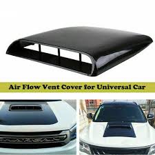 Diy crafts to cover the air vents throughout your house! Universal Car Decorative Air Scoop Intake Hood Vent Bonnet Diy Style 13cm X 11cm Silver Madezz 2pcs Air Vent Hood Exterior Accessories Hood Vents