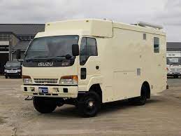 1996 isuzu elf campign truck 4wd low mileage in 2021 car camping truck camping built truck
