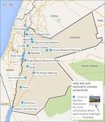 This map was created by a user. Jordan Map Highlights
