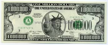 A Million Equity One Million Dollar Bill One Million Dollars Dollar Money