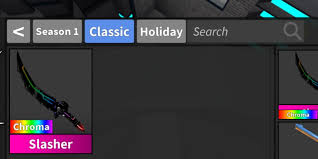 Corrupt appears to be a reskin of the default knife. Murder Mystery 2 Roblox Mm2 Chroma Slasher Video Gaming Gaming Accessories Game Gift Cards Accounts On Carousell