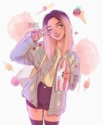 Resultado De Imagen Para Tumblr Drawings Girl De Drawings Girl Imagen Para Resultado Tumblr En 2020 Dessin Swag Bel Art Dessin