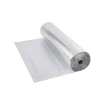 Rollo De Aislante Termico De Doble Cara En Aluminio De 1 Capa Con Burbujas 5m X 1 2m 6m2 Aislante Aislante Termico Burbujas
