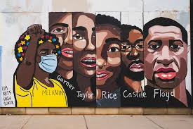 Art can say things you cannot express with words. Black Lives Matter Protest Art On The Minneapolis Streets Vanity Fair