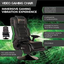 The large backrest allows for comfortable sitting and the padded armrests are comfortable for long periods of time. 15 Best Gaming Chairs With Speakers 2021 Serious Gamers Boomspeaker
