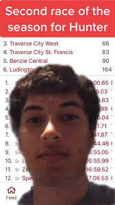 How is that  possible🤔#fyp#xc#crosscountry#fast#trackandfield#michigan#5k#impossible