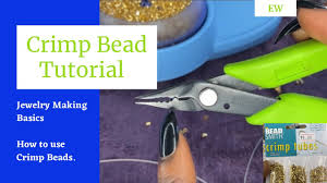 Crimp beads, however, are often more economical than tubes. Full Tutorial How To Use Crimp Beads Tubes Tools Youtube