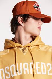 Dsquared2 hoodie top orange