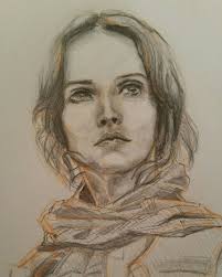 Copied this sketch, very new to shading ect, constructive criticism very  welcome 😊