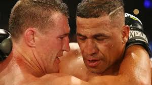 Boxing: Paul Gallen's classy act of sportsmanship after John Hopoate KO