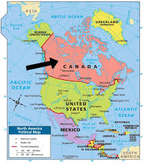 Resultat d'imatges de MAPA DE CANADA
