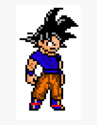 Maybe you would like to learn more about one of these? Incomplete Ultra Instinct Goku Goku Ultra Instinct Mastered Pixel Art Png Image Transparent Png Free Download On Seekpng