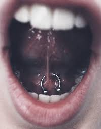 And She Spoke Words Of Wisdom Frenulum Piercing Tongue Piercing Piercing