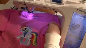 See how embroidery is done by the professionals at janome! T Shirt How To Machine Embroider A T Shirt Youtube