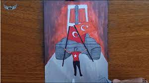 15 temmuz karışık bir işmiş. 15 Temmuz Resmi Cizimi Tank Bayrak Kopru Youtube