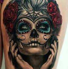50 Drop Dead Gorgeous Santa Muerte Tattoos