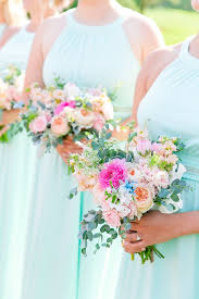 Maybe you would like to learn more about one of these? Soft Mint Bridesmaid Dresses With Bright Pink And Orange Florals Dana Cubbage Weddings Charle Pink And Gold Wedding Mint Pink Wedding Seafoam Green Wedding