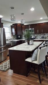 41 Dark Wood Kitchen Designs For That Classy Touch Kitchen Remodel Small Kitchen Design Kitchen Table Settings