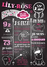 Pin By Stephane Priser On Affiche Anniversaire 1 An Bebe Mimi