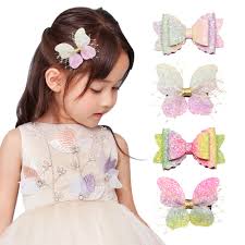 Explore a wide range of the best girl hair bows on aliexpress to find one that suits you! Princess Hair Clips For Hair Girls Rainbow Glitter Butterfly Hair Bows Children Kids Hairpins Barrettes Cute Hair Accessories Buy At The Price Of 1 80 In Aliexpress Com Imall Com