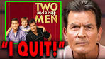 THE UNEXPECTED REASON Why Charlie Sheen LEFT Two ... - YouTube
