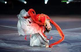 tang shiyi plays luo shen chinese dance sword dance dance videos