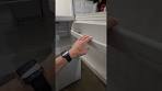 GE top freezer refrigerator 16 cu ft demo