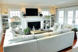 Image Result For Small Living Room Spaces With L Shaped Couch And Fireplace Family Living Rooms Neutral Living Room Design Family Room