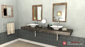 free hanging shelf bracket  the