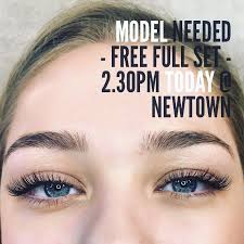 Model Needed Free Lash Spot Today Classic Full Set At 2 30pm At Newtown Lashes Will Be Applied By An Experienced Lash Styl Lashes Eyelashes Models Needed