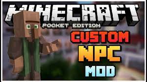 Copy the custom npcs mod package to the.minecraft/mods folder (if it does not exist, install . Custom Villagers In Mcpe Ultimate Npcs Mod Minecraft Pe 0 14 0 Pocket Edition Youtube