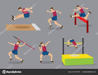 Long jump pit Vector Images | DepositPhotos