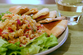 This couscous salad recipe features fresh mediterranean flavors. Bulgur Salad With Chickpeas And Red Peppers Smitten Kitchen
